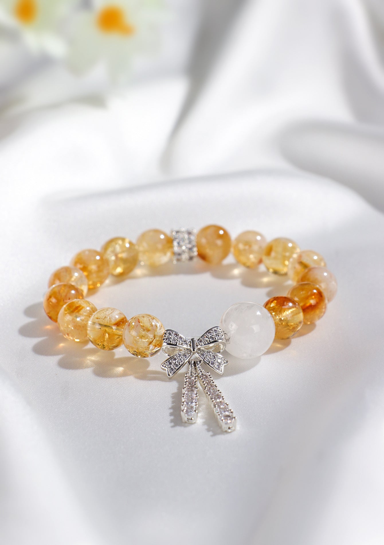 Planderful Fortune's Favor Bracelet – Elegant Crystal Beaded Design