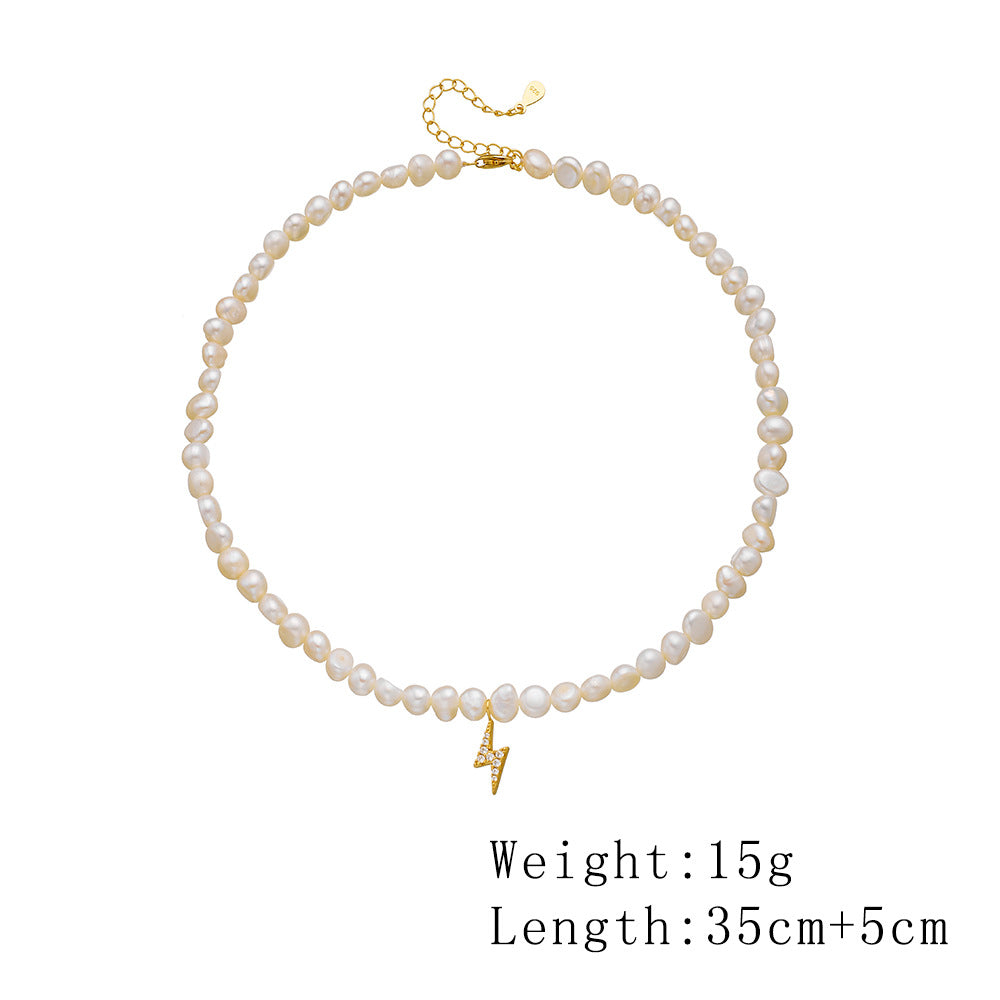 Style Beaded Necklace Elegant Atmosphere Freshwater Aquaculture Pearl