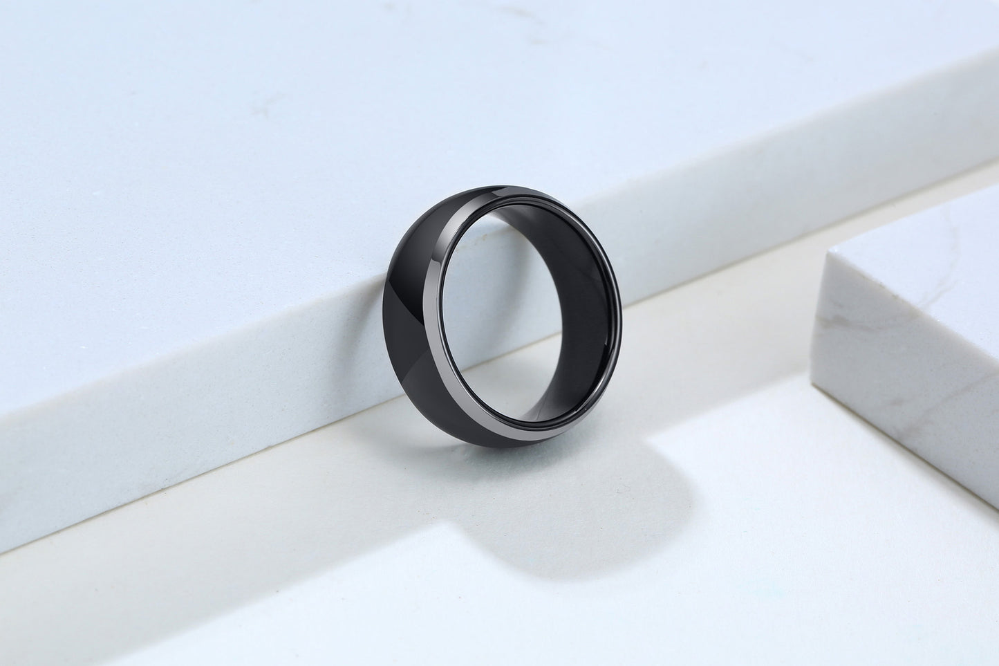 Simple Tungsten Steel Men's Ring Wholesale for Men