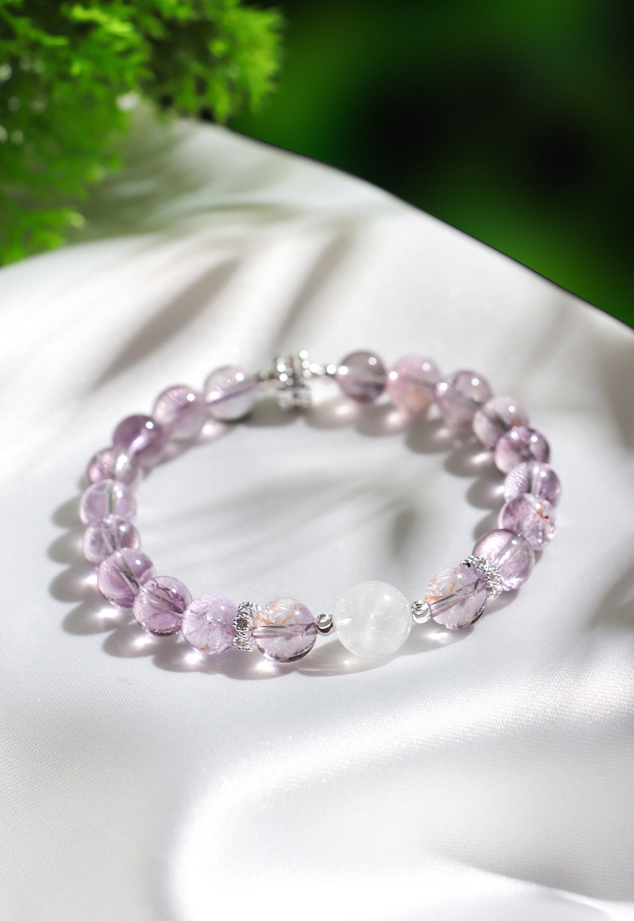 Planderful Fortune's Favor Amethyst Bracelet – Elegant Women's Fashion Accessory
