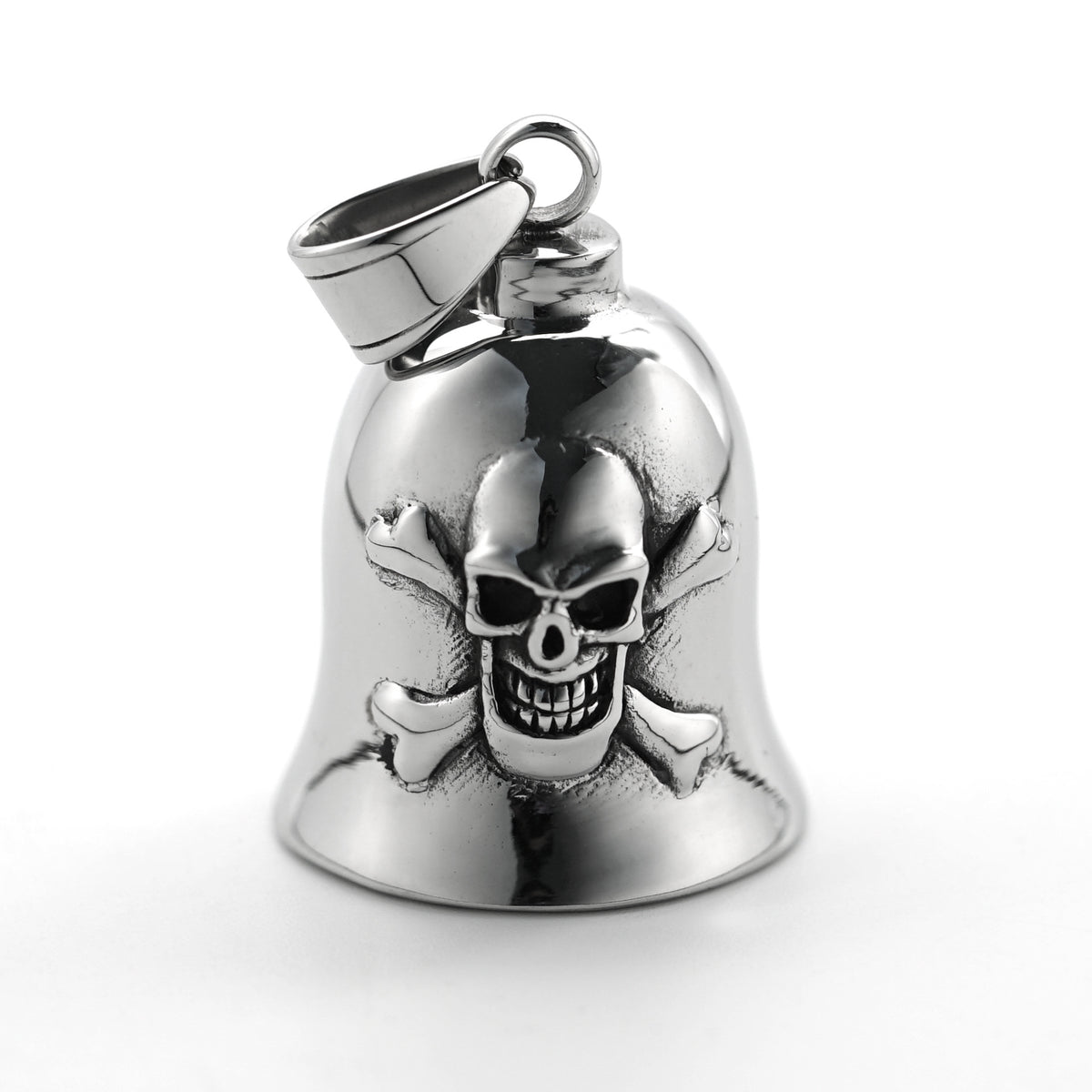 Punk Skull Stainless Steel Pendant Necklace