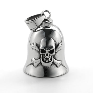 Punk Skull Stainless Steel Pendant Necklace