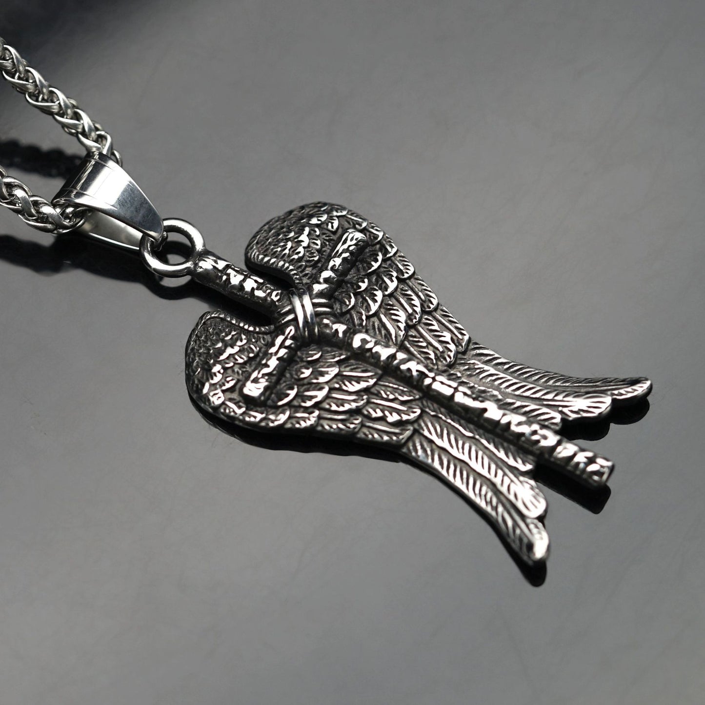 Steel Necklace – Vintage Everyday Wear