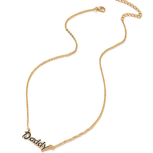 Chic Letter Necklace with European Influence - Vienna Verve Collection