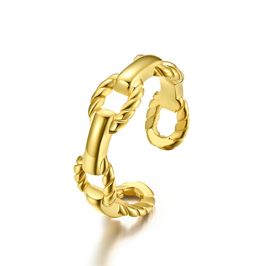 European And American Trendy Street Auction Women's Ring