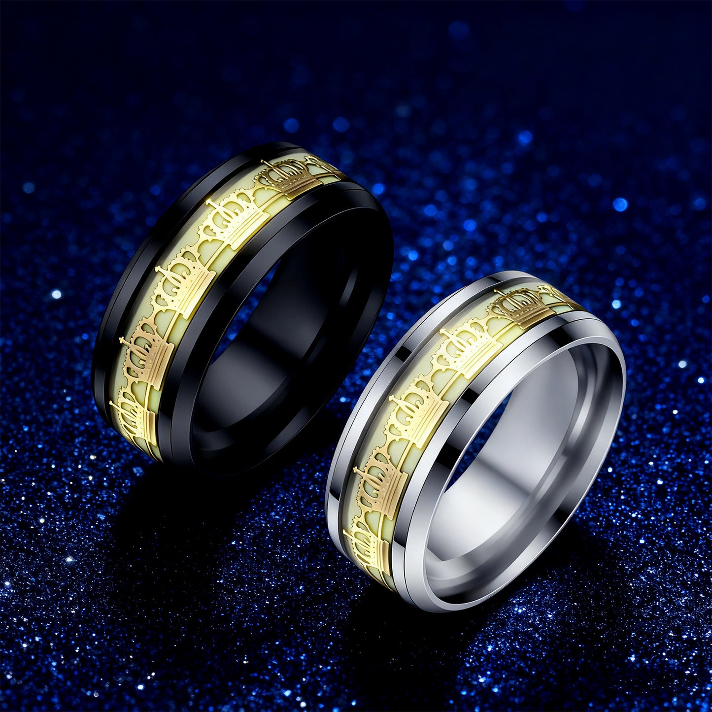 Planderful Stainless Steel Ring For Men And Women Durable Everyday Wear Unisex Retro European American Style