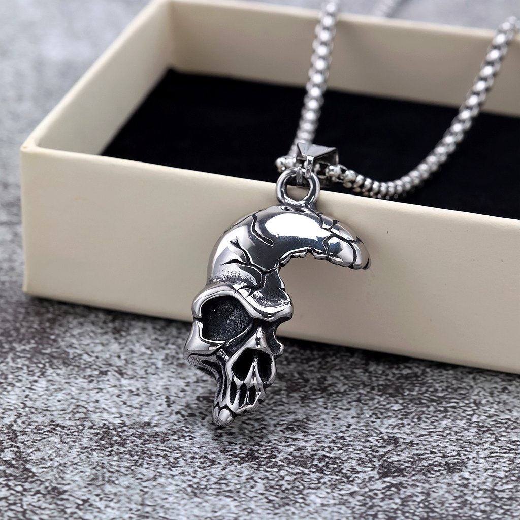 Punk Retro Stainless Steel Men's Pendant Necklace
