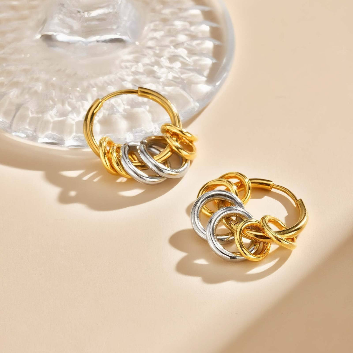Modern Stainless Steel Earrings