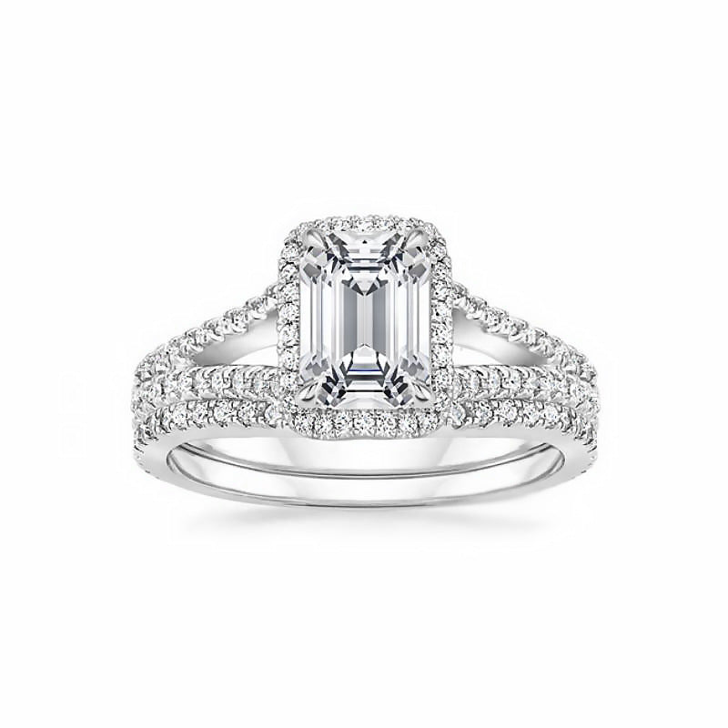 Niche Ins Wind 5 * 7mm Redeen Mozzarella Diamond Ring