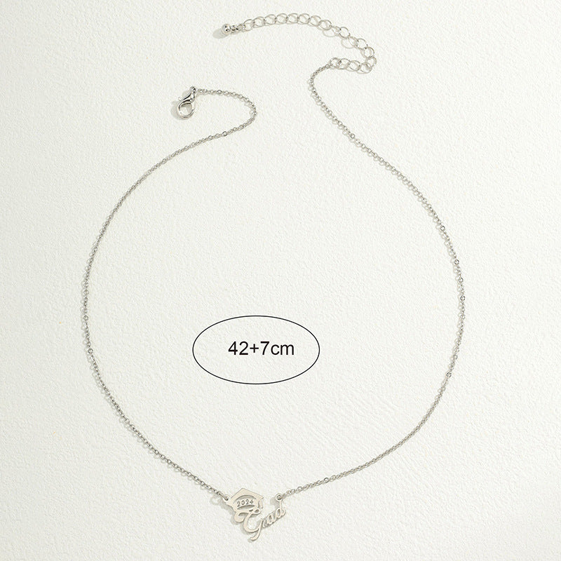 Digital Metal Pendant Necklace - Vienna Verve Collection