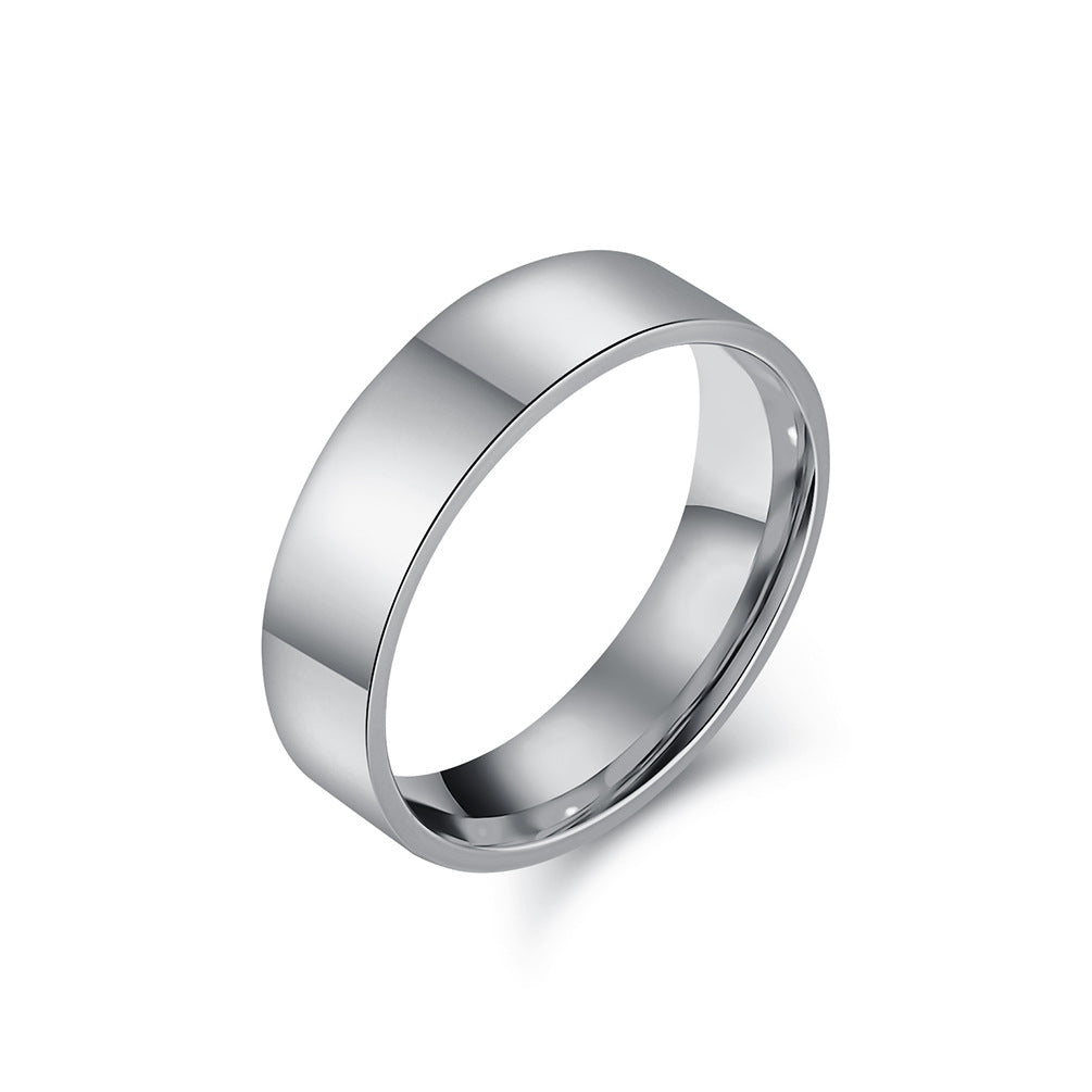 Modern Stainless Steel Ring — Gold / Silver / Black