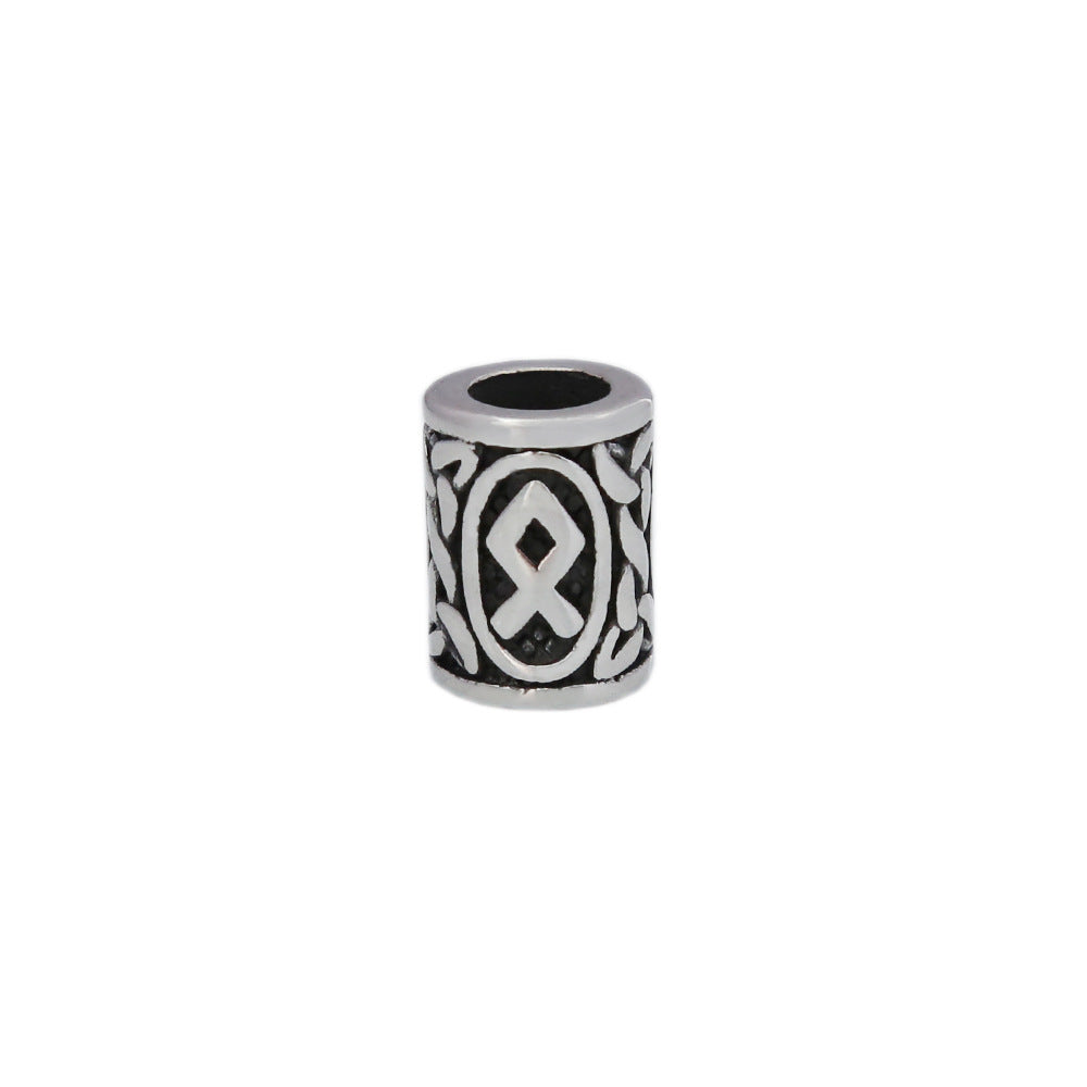 New Retro Stainless Steel Beads Viking Luhn Accessories Wholesale for Men