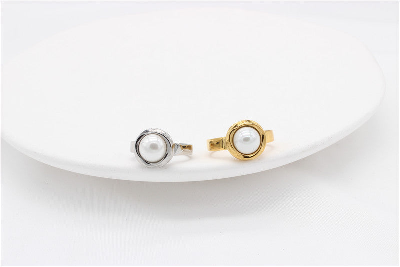 Cat Eye Ring By Planderful Elegant Bead Design For Women Statement Jewelry Size 6 To 10