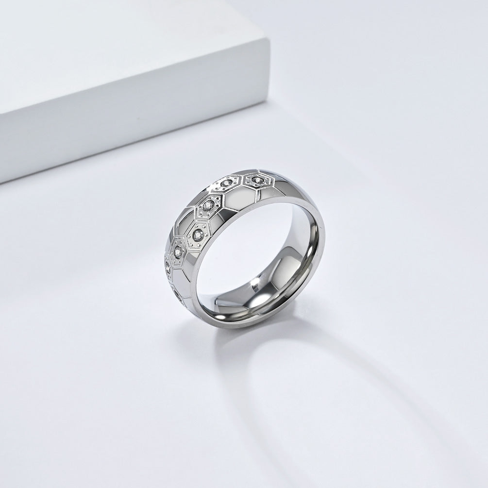 Planderful World Cup Ring Unisex Stainless Steel Gift For Men And Women Fans Worldwide