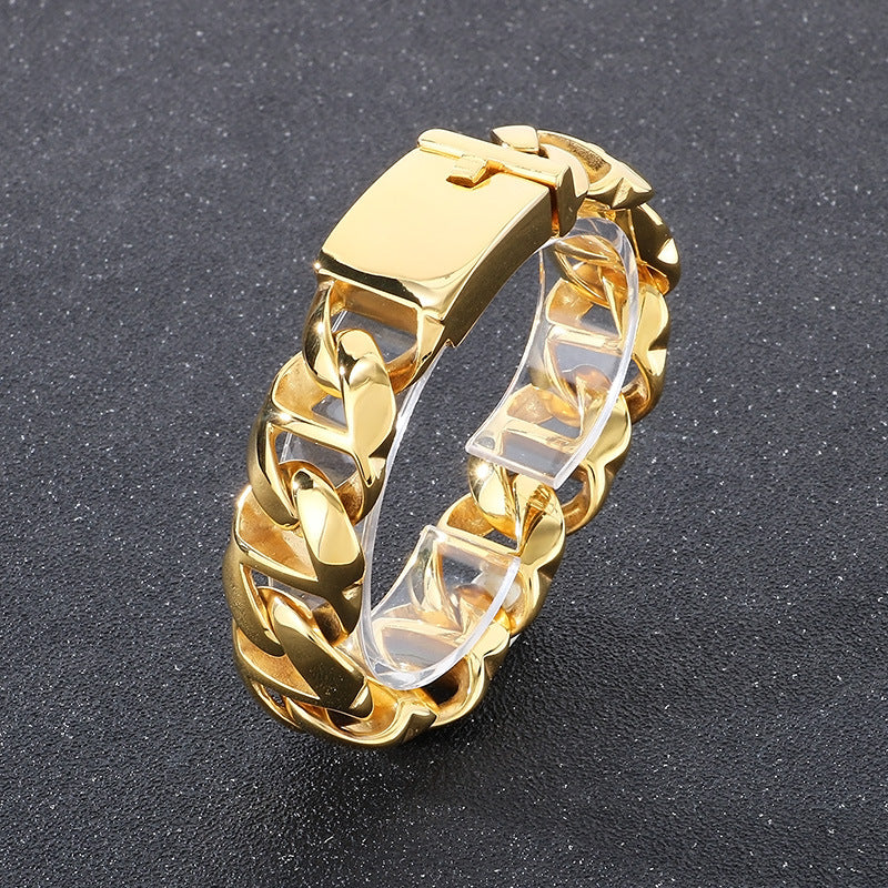 Planderful Stainless Steel Mens Bracelet Everyday Genie