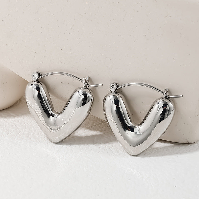 Sweet Heart Stud Earrings - Vienna Verve Collection
