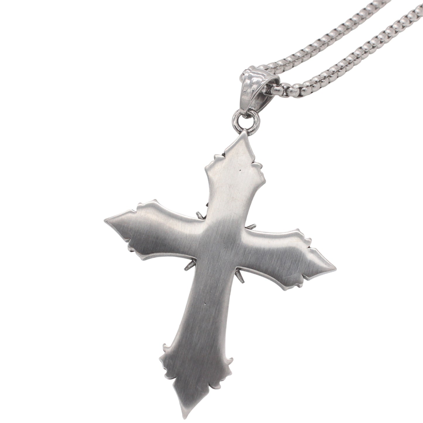Skull Cross Titanium Pendant For Men And Women Unisex Jewelry By Planderful With Protection Statement