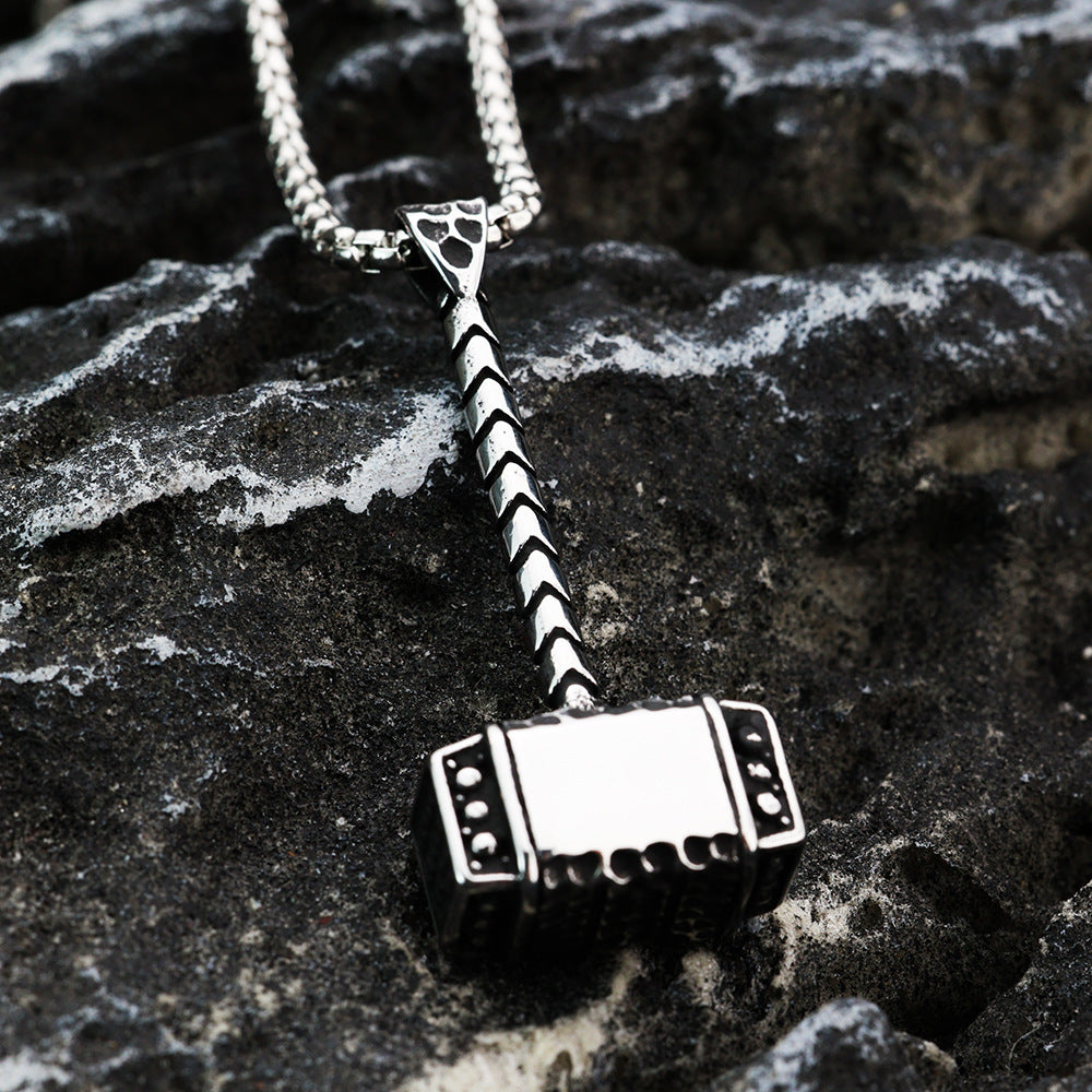 Cross-Border European And American Odin Quake Pendant Necklace