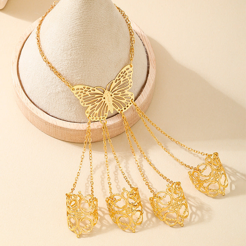 Planderful Vienna Verve Bracelet – Elegant Retro Butterfly Design