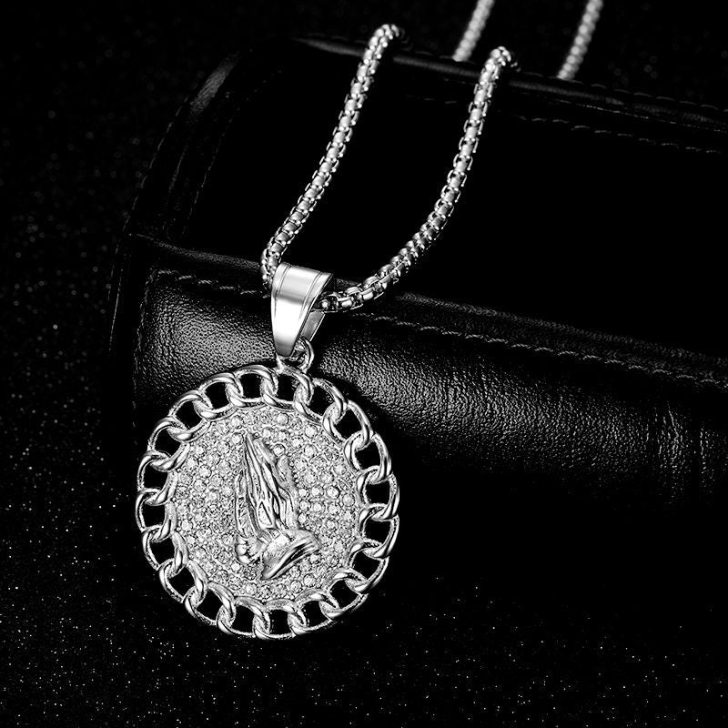 Rhinestone Necklace – Luxury Hip Hop Jewelry
