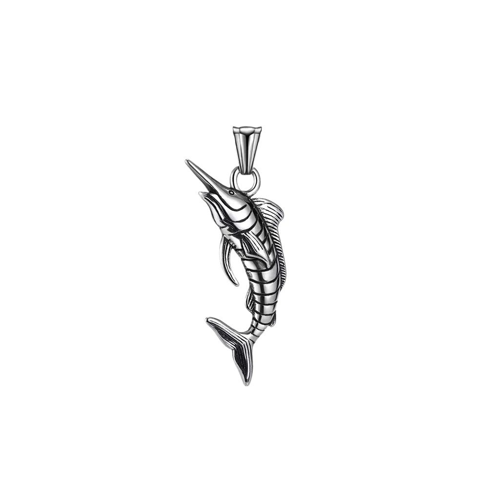 Punk Viking Dagger Stainless Steel Men's Pendant Necklace