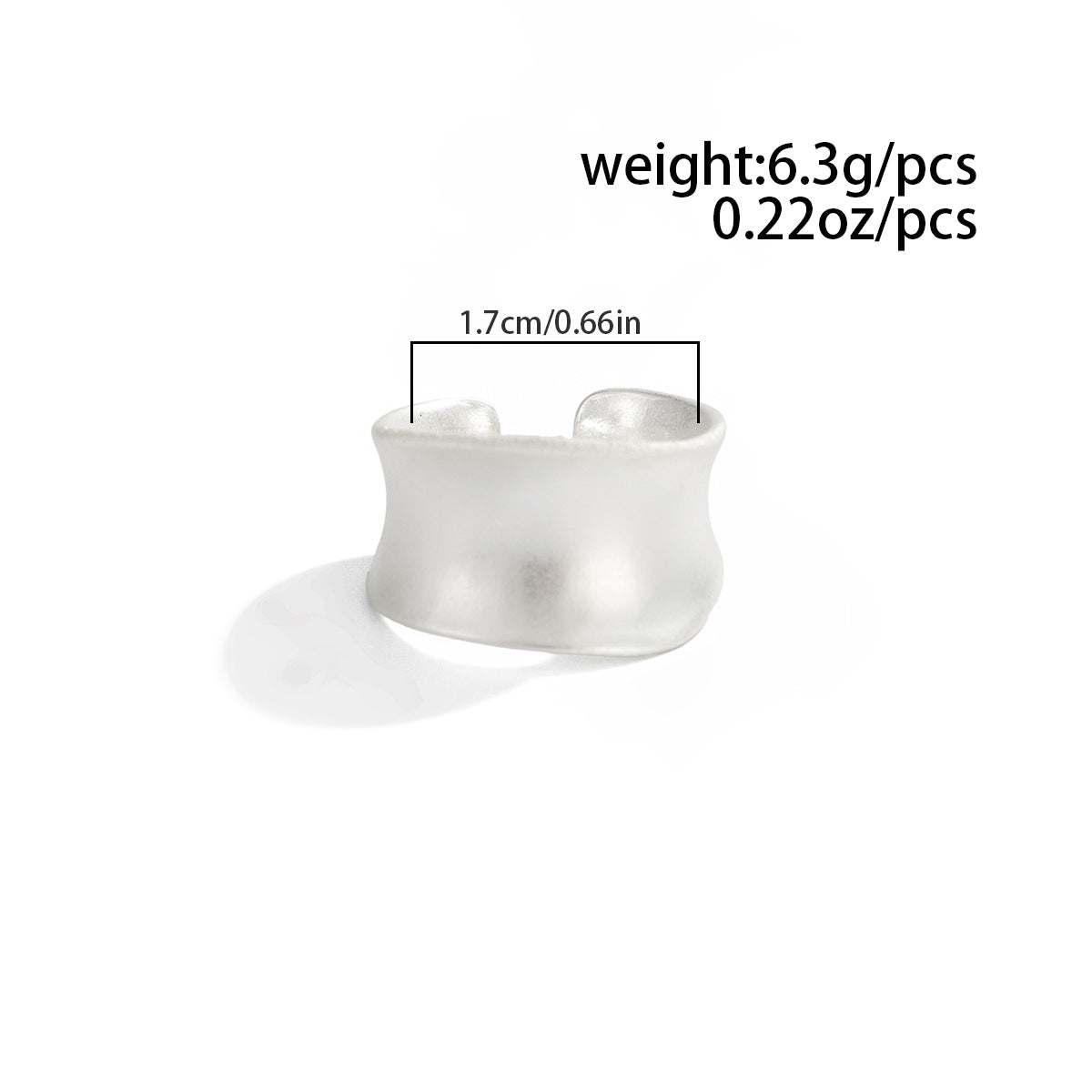 Planderful Vienna Verve Ring For Women Retro Beating Pleated Opening Statement Jewelry