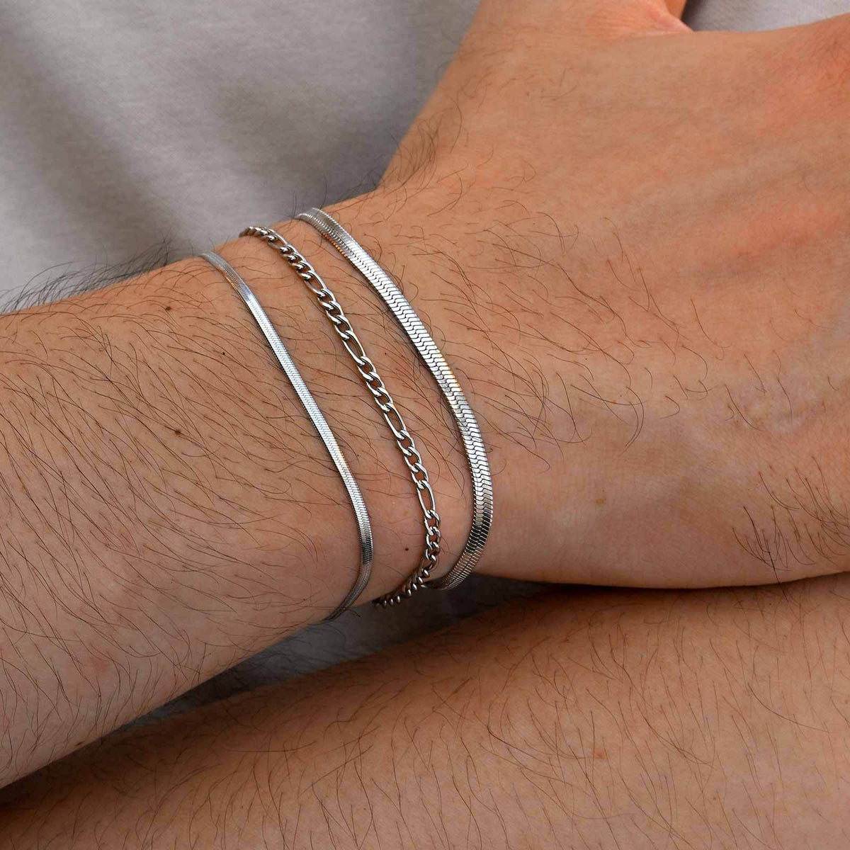 Devil's Eye Zircon Stainless Steel Bracelet