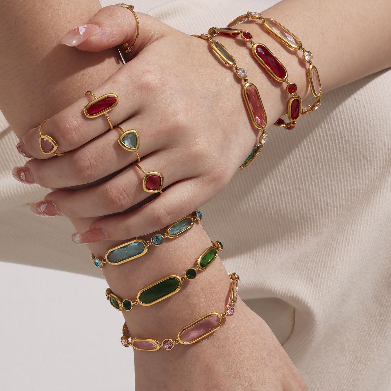 Planderful Everyday Genie Czech Glass Bracelet For Women