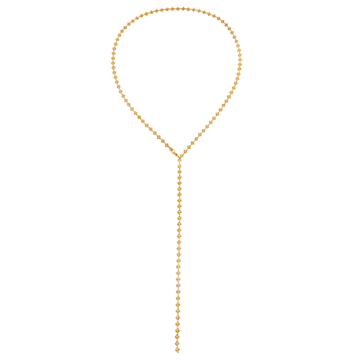 Layered Heart & Eye Y-Necklace