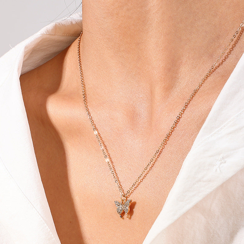 Butterfly Whisper Necklace: A Delicate and Timeless Piece from Vienna Verve Collection