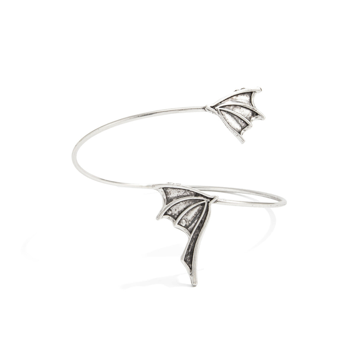 Gothic Spider Web Cross Open Arm Bracelet Bold Statement Planderful Vienna Verve For Halloween Lovers
