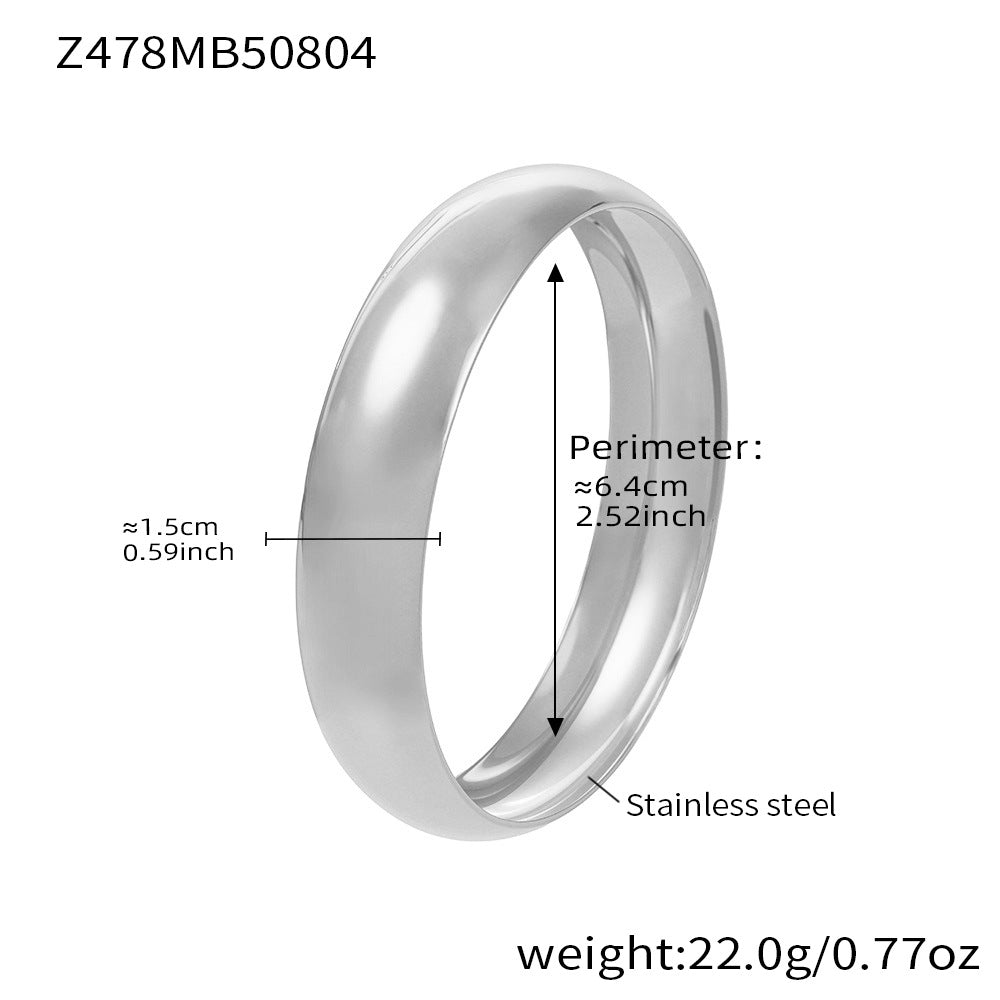 Planderful Everyday Genie Stainless Steel Polished Bracelet