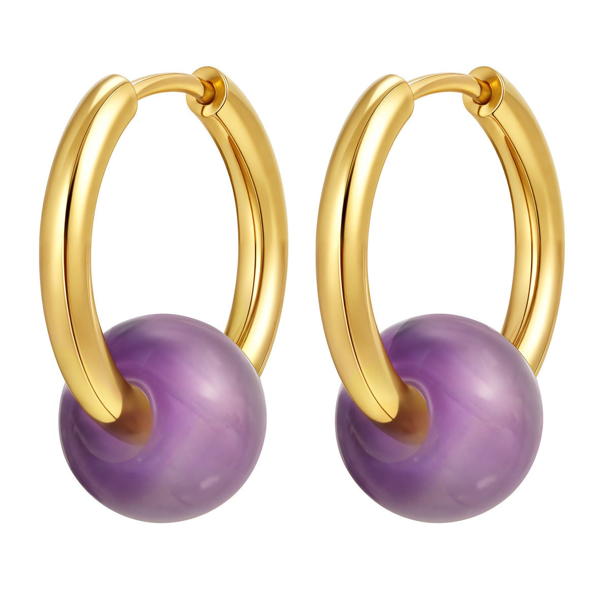 Modern Stainless Steel Earrings