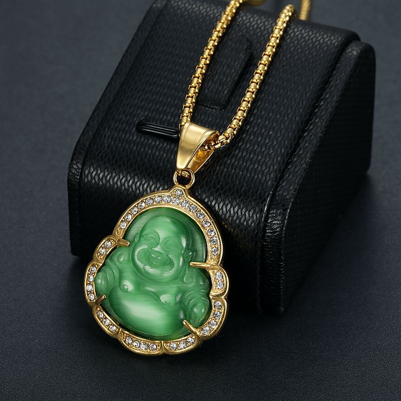 Opal Pendant – Statement Buddha Pendant