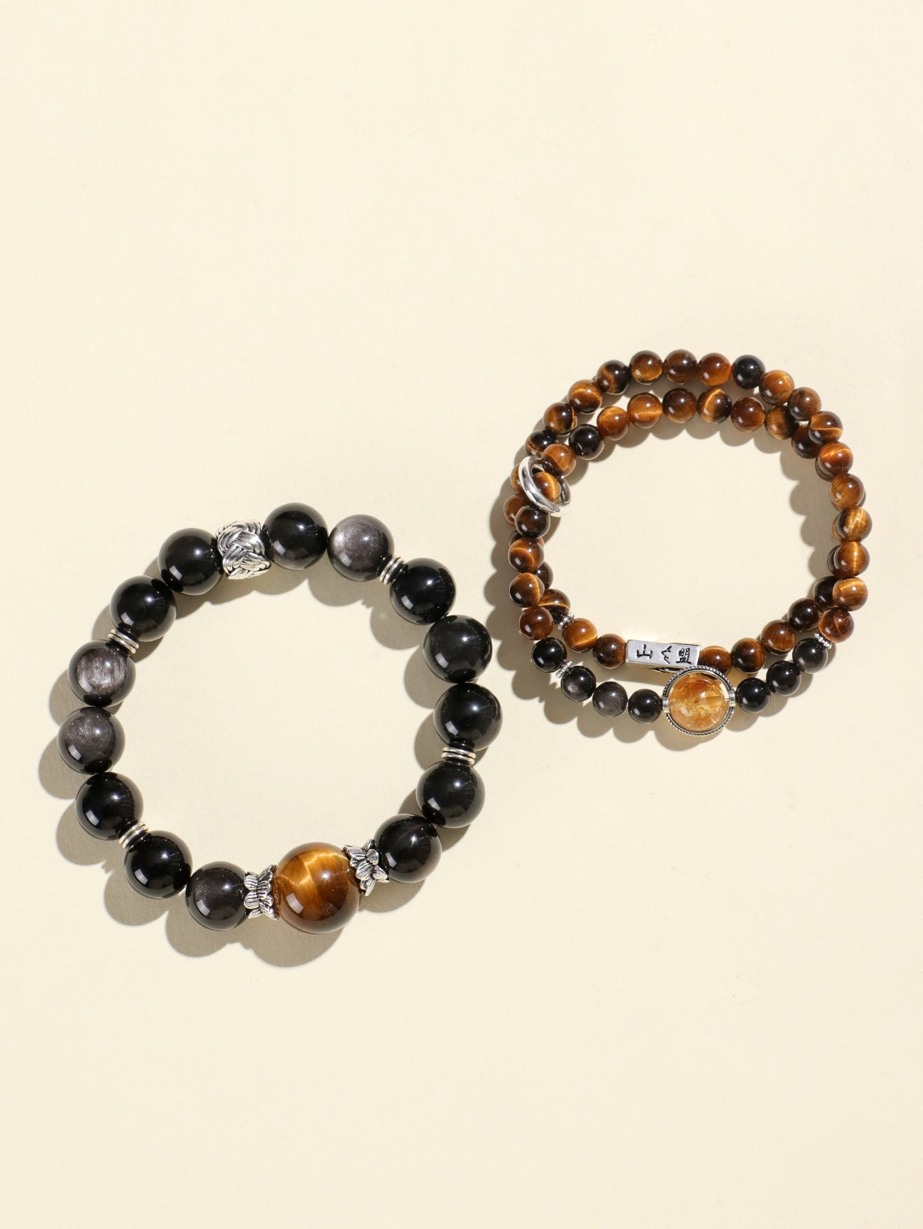 Planderful Fortune's Favor Double Circle Bracelet – Versatile Fashion for Couples