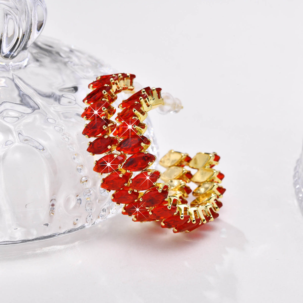 Zircon Geometric Earrings