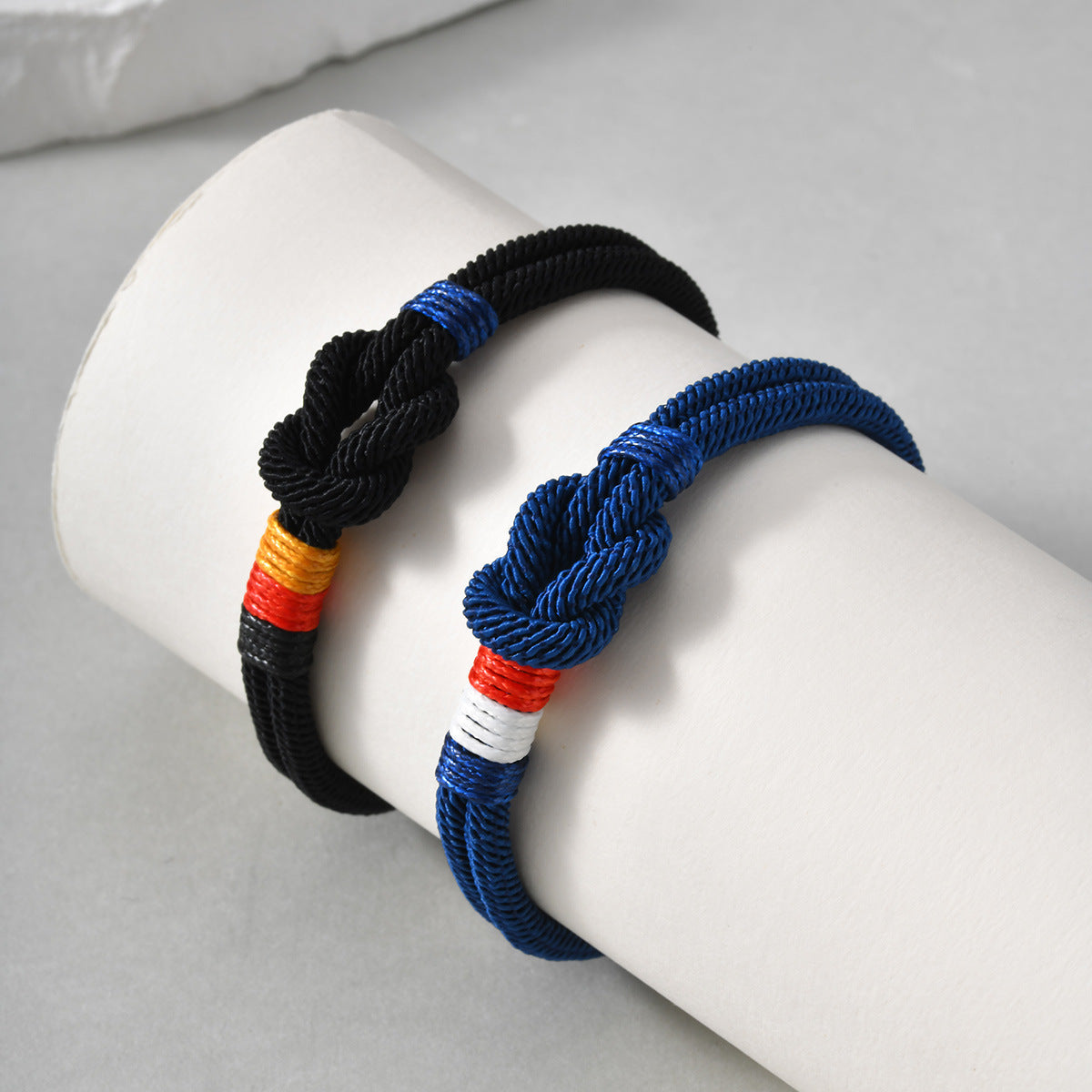 Magnetic Buckle Royal Blue Stainless Steel Bracelet Unisex