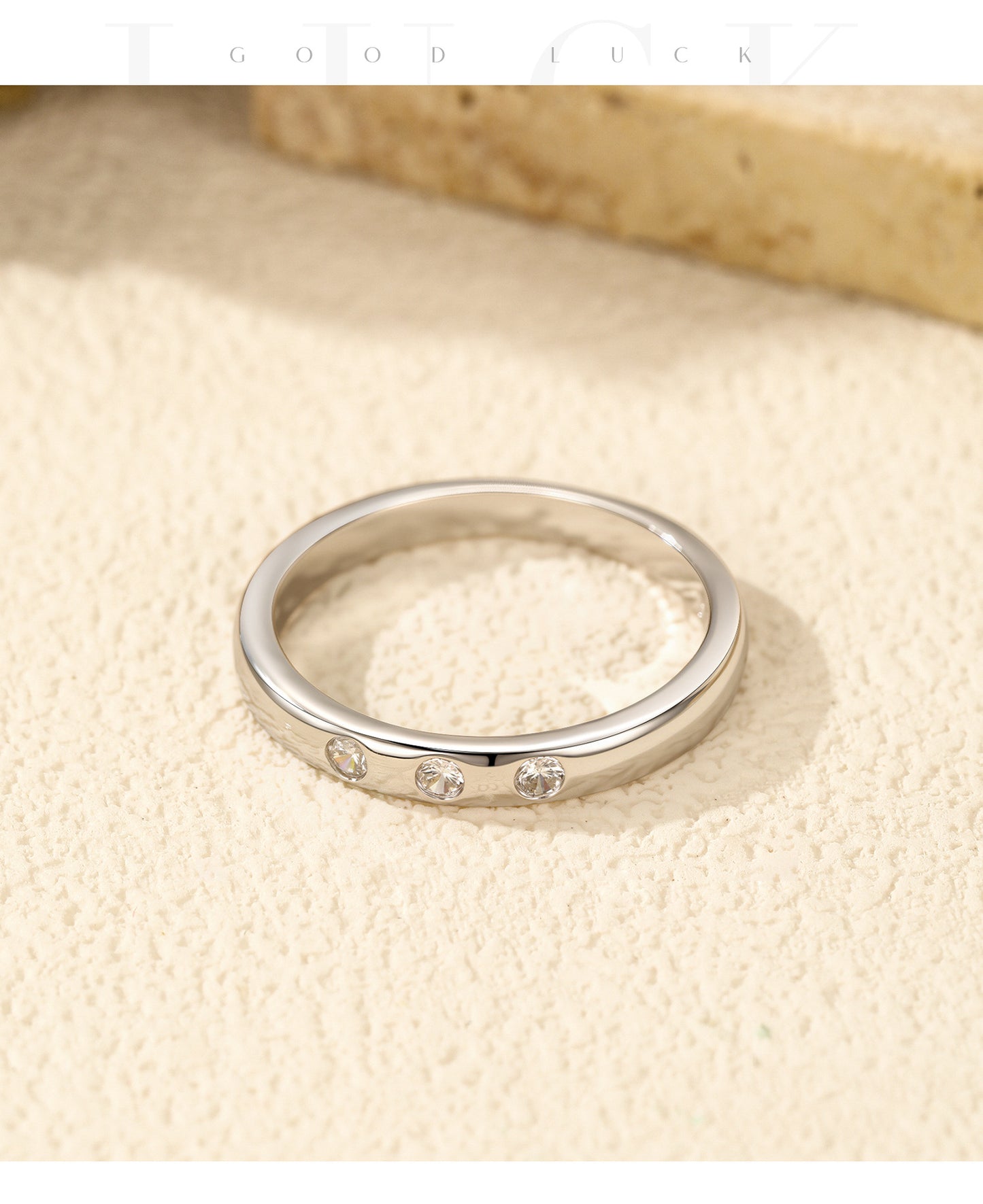 Planderful Everyday Genie Ring – Exquisite Sterling Silver with Zircon