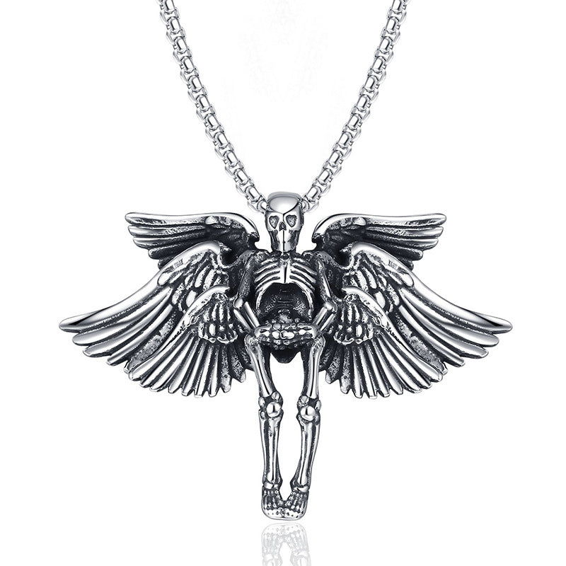 Steel Necklace – Vintage Everyday Genie Collection Inspired Pendant By Planderful