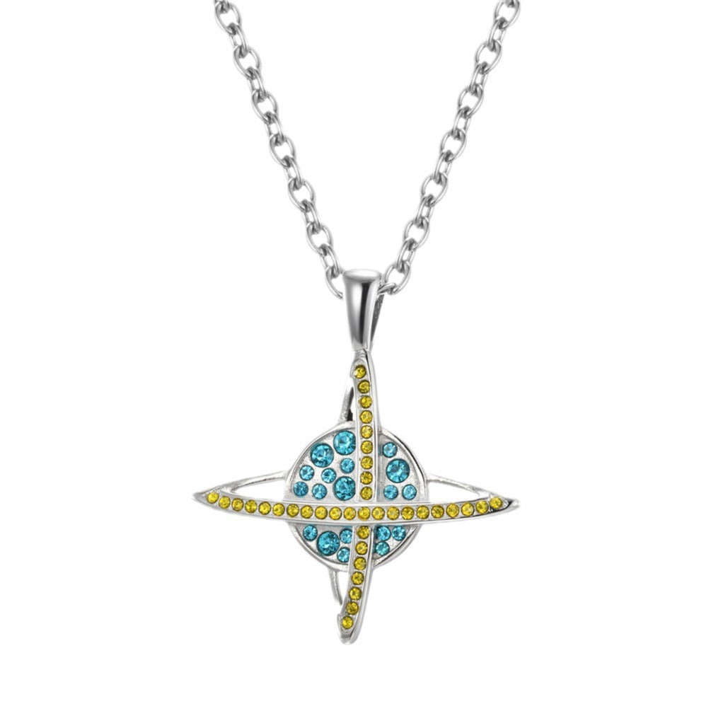 Ins Harajuku Cold Wind Planet Cosmic Hipster Necklaces