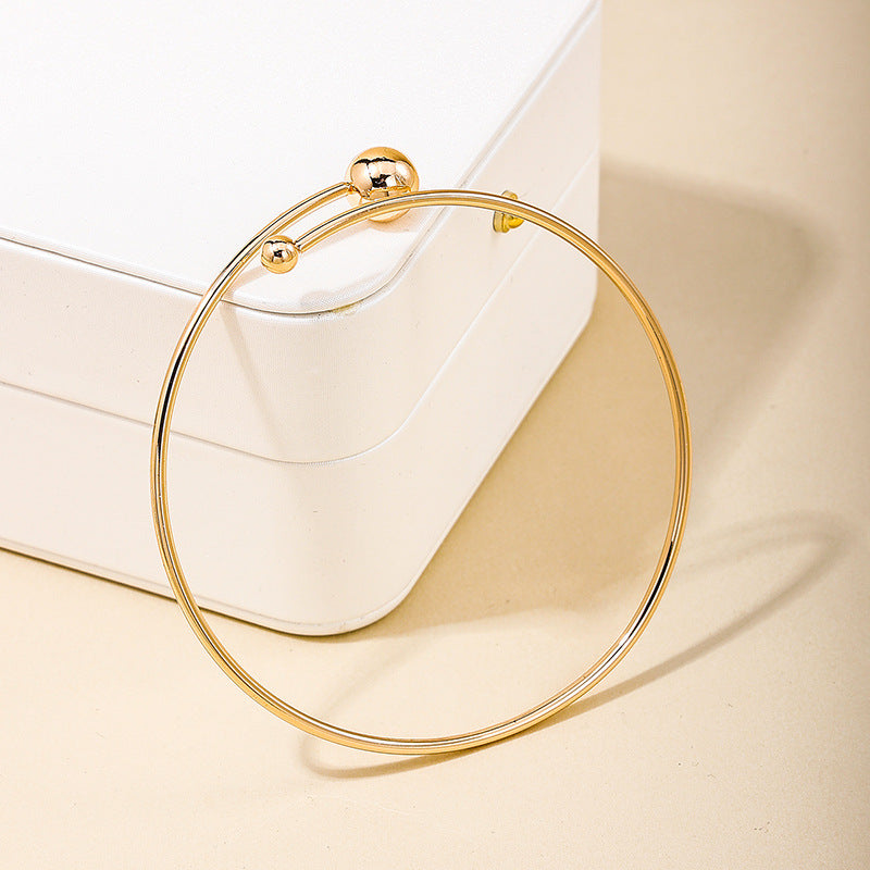 Fashionable Adjustable Women's Bracelet with Elegant Style - High-Quality Metal Jewelry for Wholesale