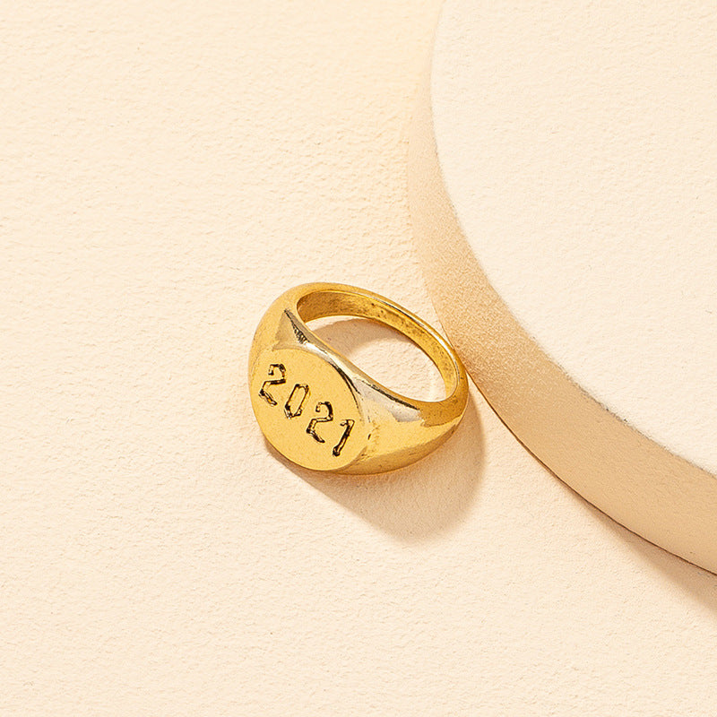 Gothic Number Retro Ring for Instagrammers and Fashionistas