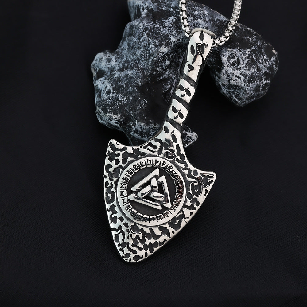 European and American Jewelry Wholesale Men's Retro Viking Pendant