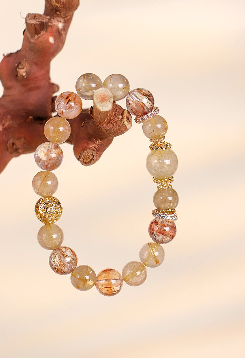 Planderful Fortune's Favor Bracelet – Elegant Crystal Beaded Design