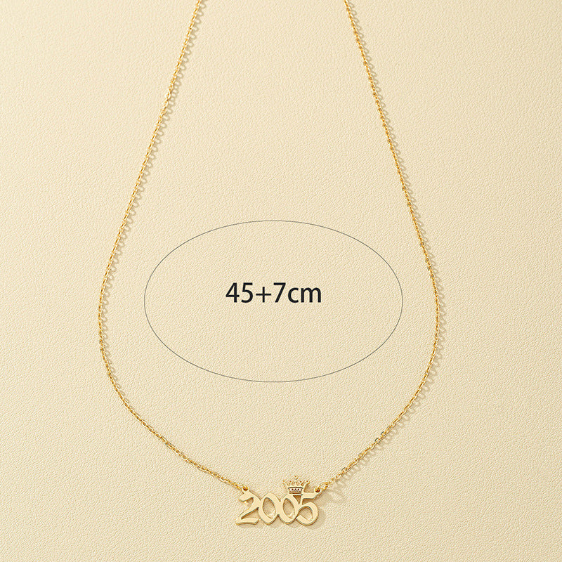 Regal Crown Pendant Necklace - Vienna Verve Collection