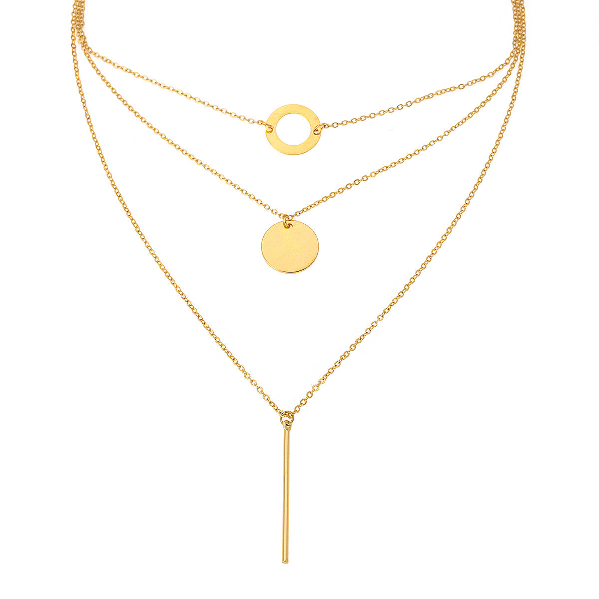 Planderful Vienna Verve Necklace – Creative Three-Layer Design
