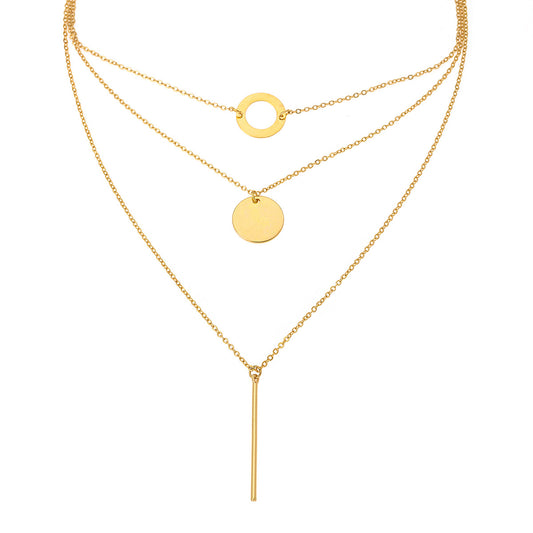 Planderful Vienna Verve Necklace – Creative Three-Layer Design