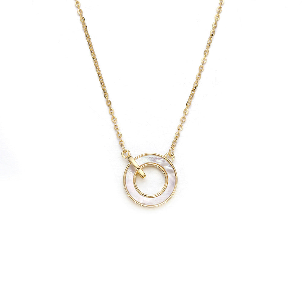 Light Luxury Niche Temperament Sterling Silver Necklace Winter