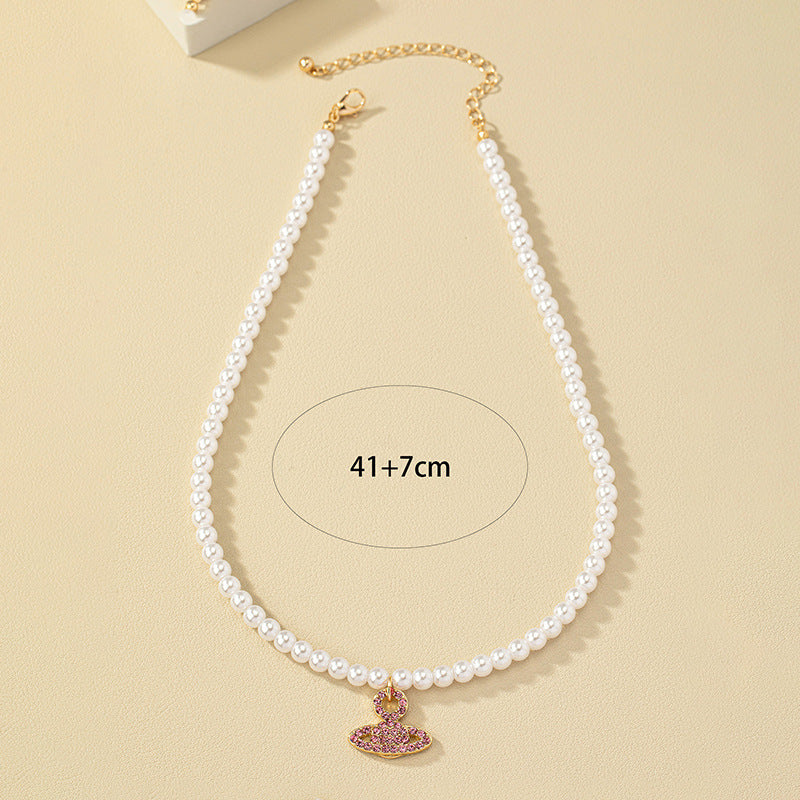 Luxurious Pearl Necklace - Vienna Verve Collection by Planderful