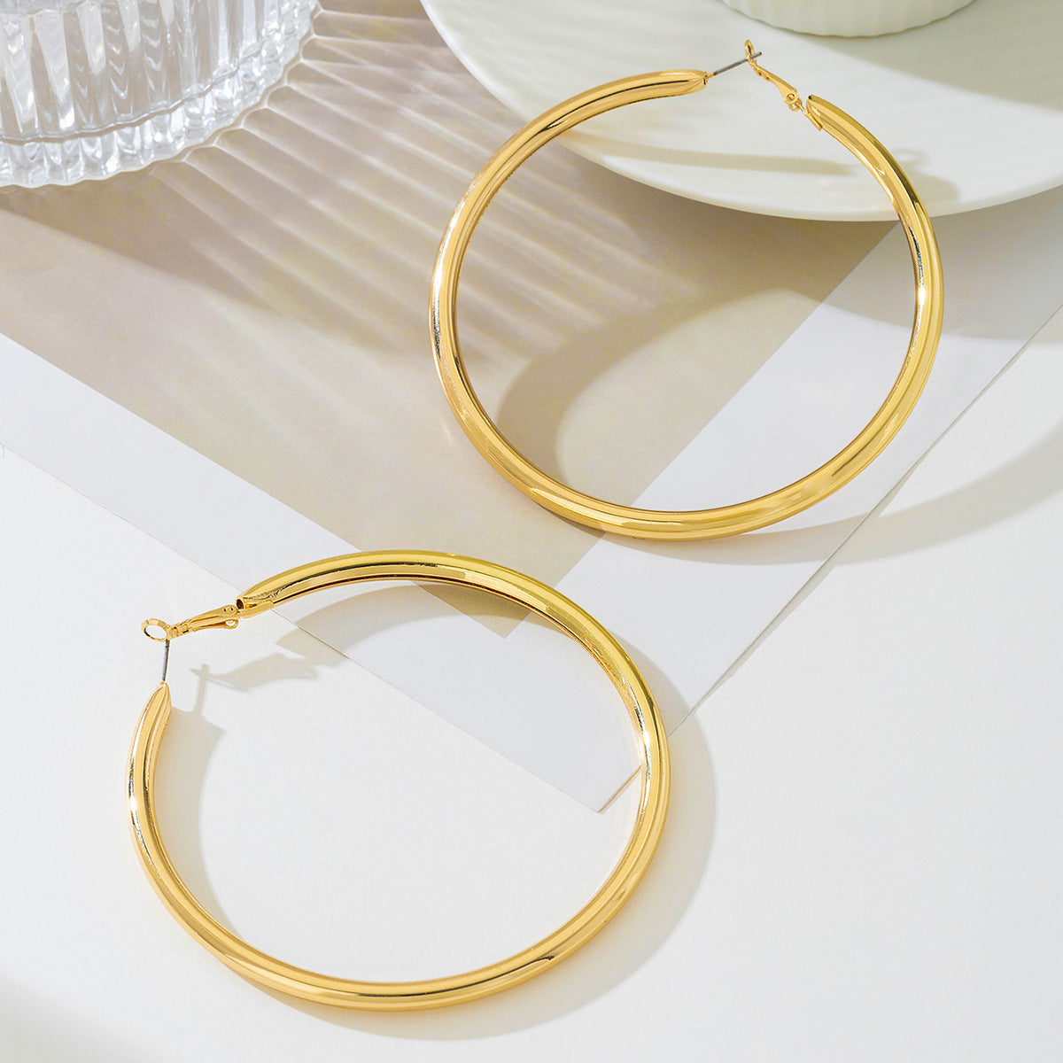 Planderful Vienna Verve Earrings – Bold Geometric Design